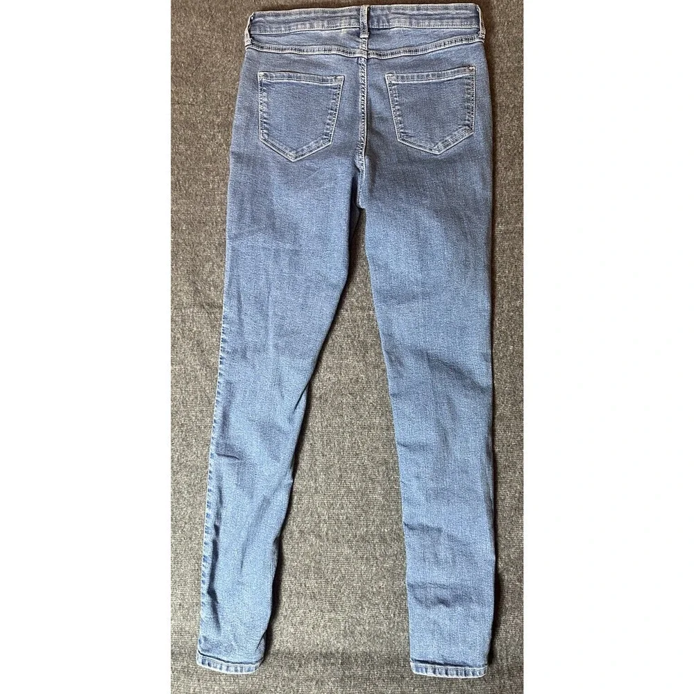 H&M Jeans Boys Size 12‎ Light Blue Denim Skinny Fit Pants School Casual Summer